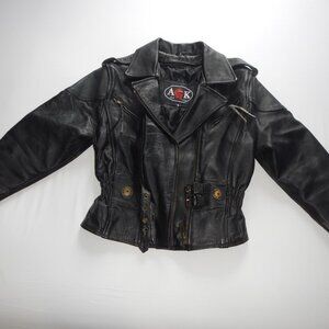 Womens Motorcycle Jacket 90s